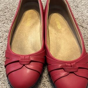 Dream Pairs Red Women's Flats